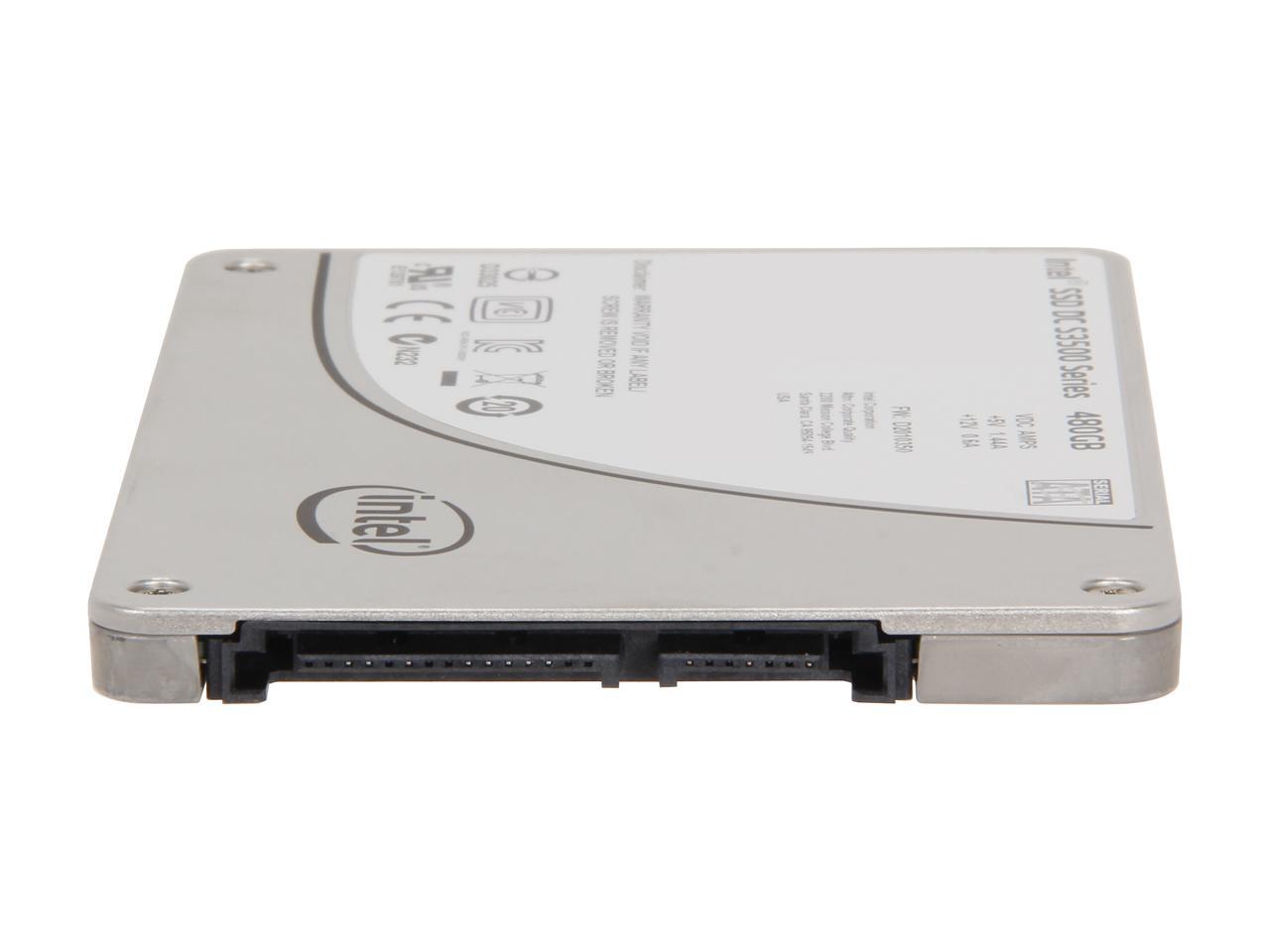 Intel Dc S3500 Ssdsc2Bb480G401 2.5" 480Gb Sata 3.0 6Gb/S Mlc Solid State Drive