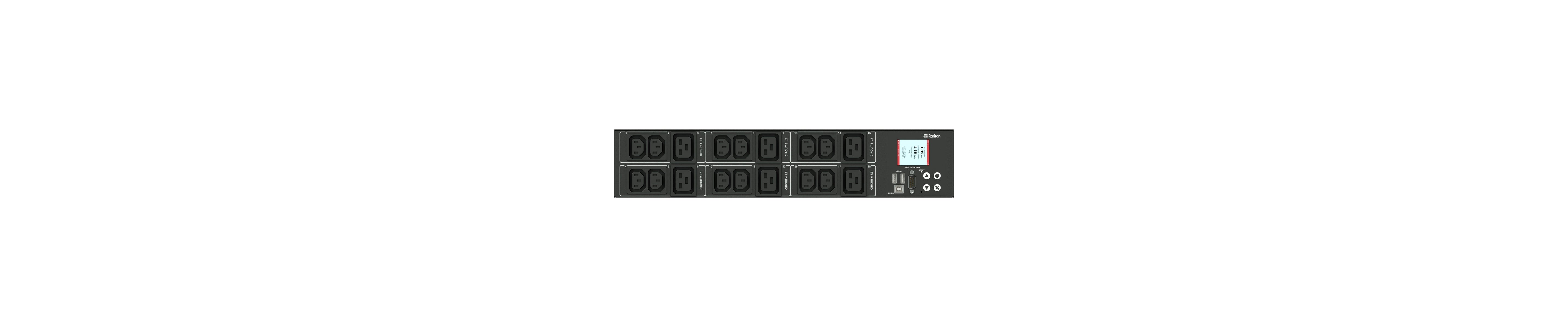 Intelligent PDU - Raritan PX3-1610R Networked Power Distribution Unit | Tecisoft