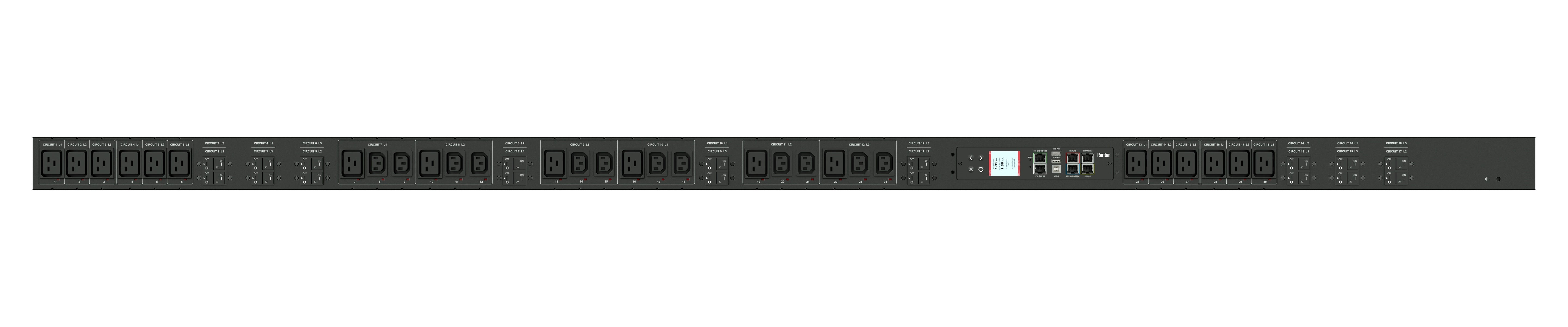 Intelligent Power Distribution Unit - Raritan PX3 3-Phase Rack PDU | TecISoft PX3-4700YU-V2