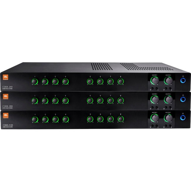 JBL Commercial CSMA 280 Amplifier - 160 W RMS - 2 Channel NCSMA280-U-US