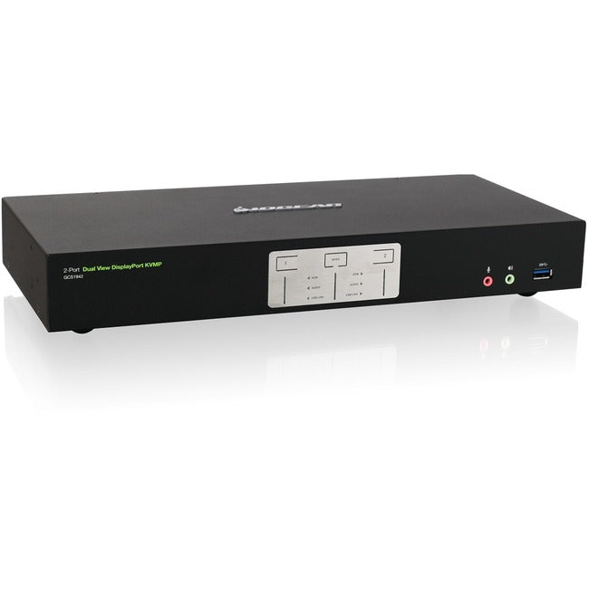 KVM Monitor Switches - 2-Port 4K Dual View DisplayPort KVMP | IOGEAR GCS1942NC