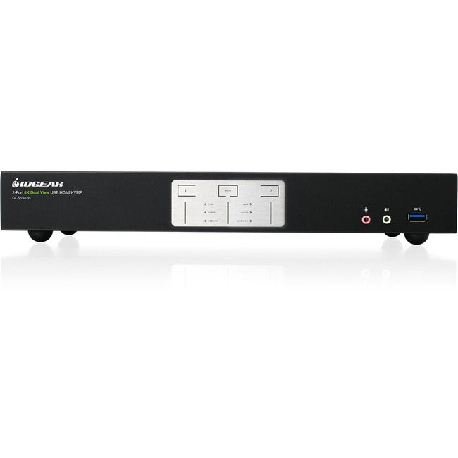 KVM Monitor Switches - 4K Dual View KVMP Switch with HDMI | IOGEAR GCS1942H
