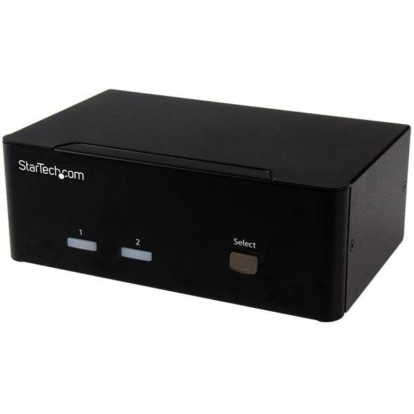 KVM Switch 2-Port Dual VGA USB 2.0 - TAA Compliant Server Management | Tecisoft SV231DVGAU2A