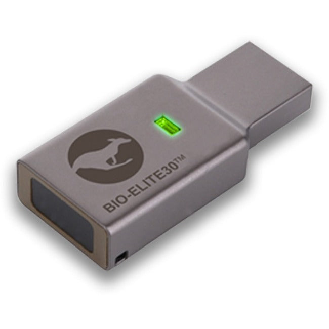 Kanguru Defender Bio-Elite30™ Fingerprint Hardware Encrypted USB Flash Drive 16GB KDBE30-16G