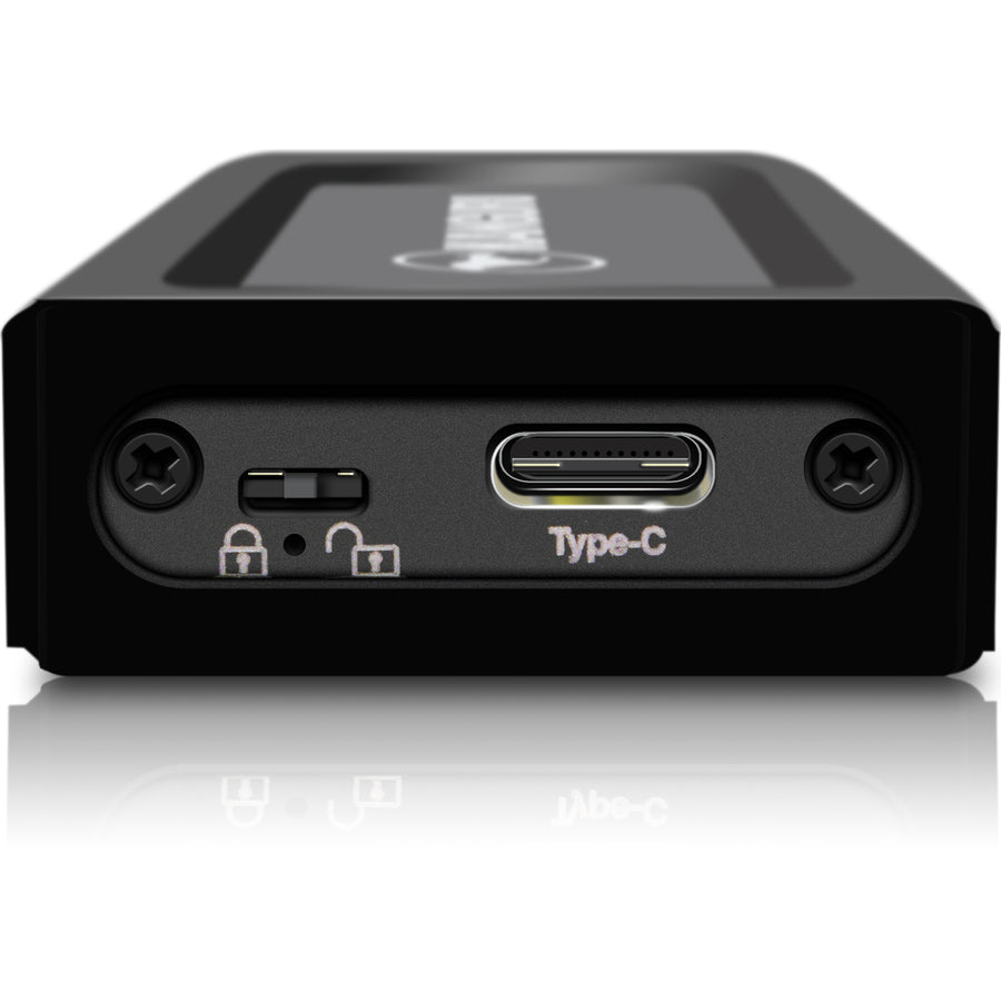 Kanguru UltraLock™ USB-C M.2 NVMe SSD, SuperSpeed+ USB 3.1 Gen 2, 1T U3-NVMWP-1T