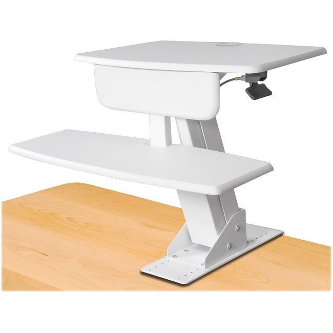 Kantek Desk Mount for Monitor, Keyboard - White STS800W
