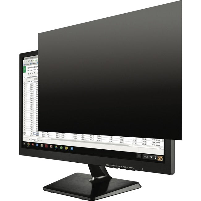Kantek LCD Monitor Blackout Privacy Screens Black SVL19.0W