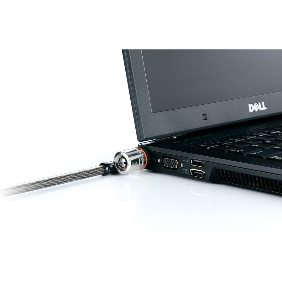 Kensington K67723Us Microsaver Keyed Ultra Laptop Lock (Black/Silver)