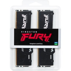 Kingston FURY Beast 16GB (2 x 8GB) DDR5 SDRAM Memory Kit KF556C40BBAK2-16