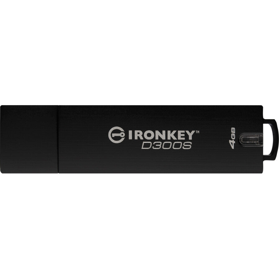 Kingston Technology D300S Usb Flash Drive 4 Gb Usb Type-A 3.2 Gen 1 (3.1 Gen 1) Black