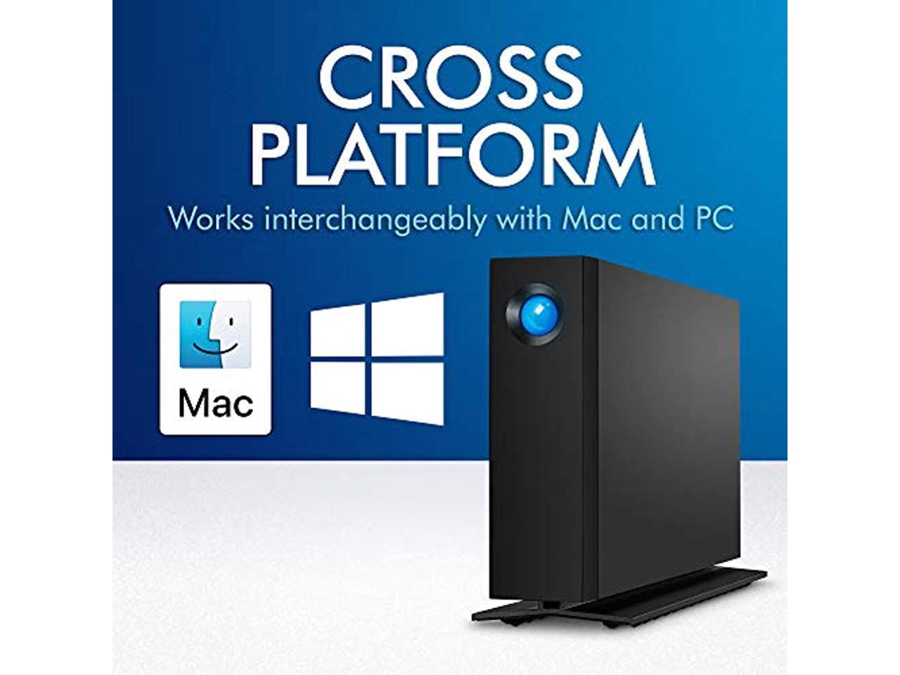 Lacie Stha14000800 D2 Professional 14Tb Thunderbolt 3 Usb-C Usb 3.0 7200Rpm External Hard Drive