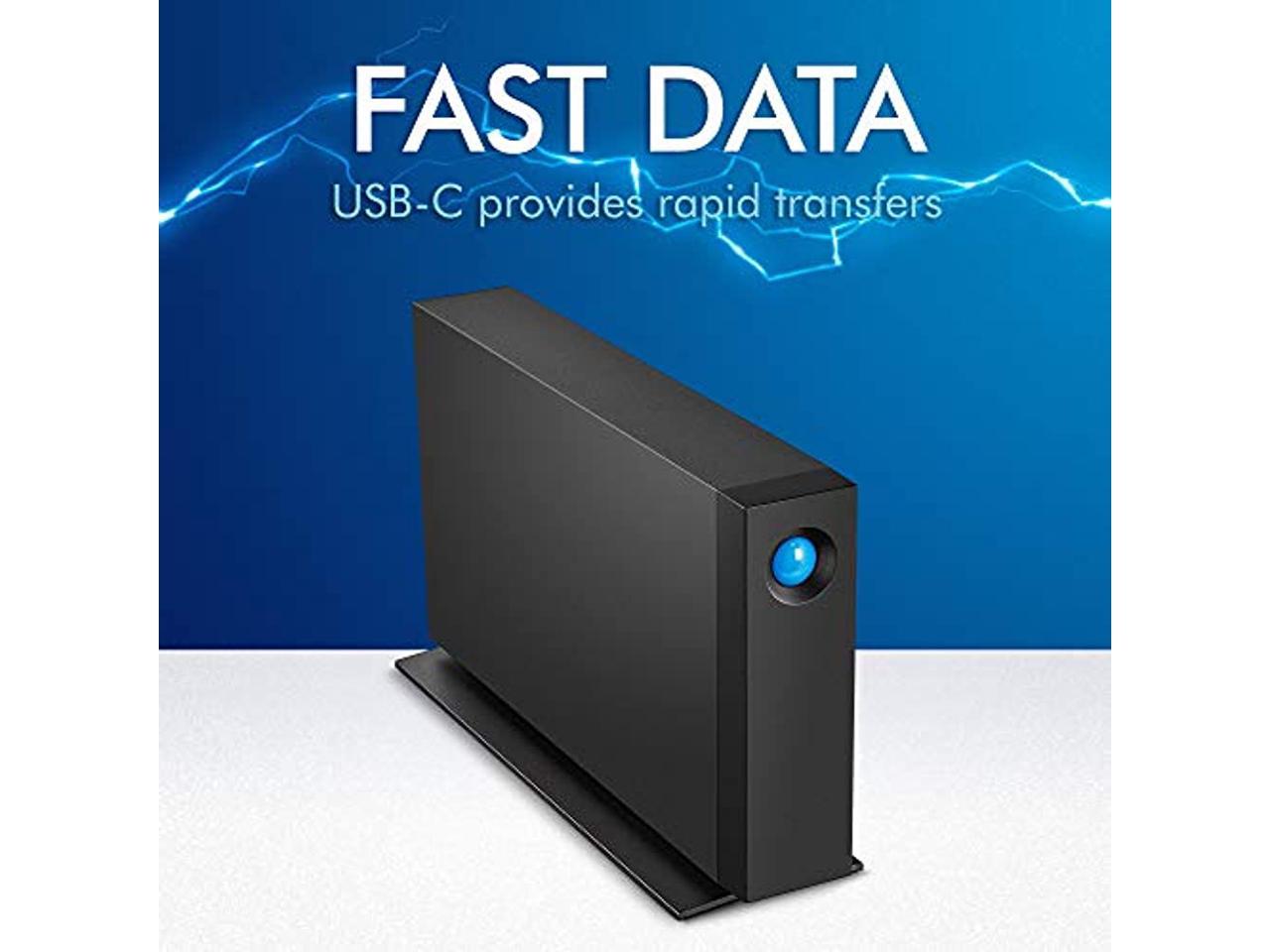 Lacie Stha14000800 D2 Professional 14Tb Thunderbolt 3 Usb-C Usb 3.0 7200Rpm External Hard Drive