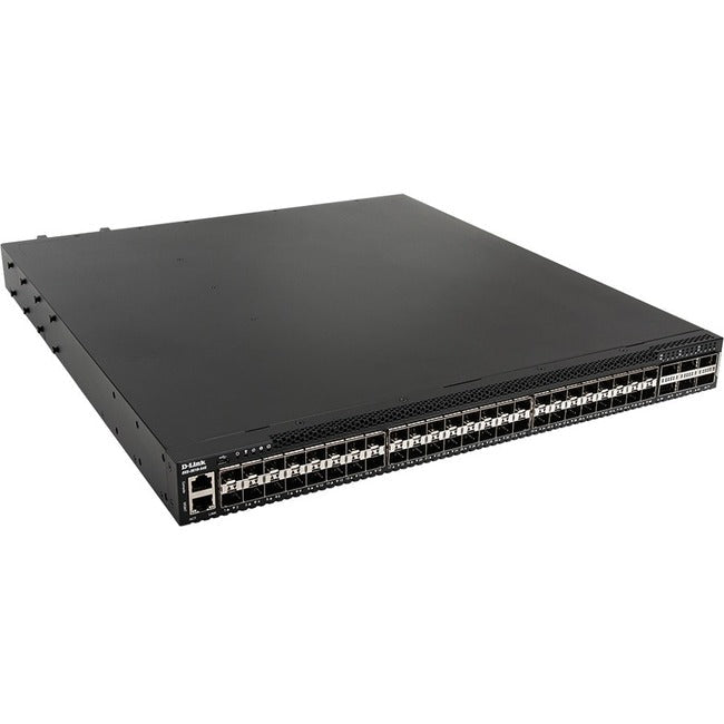Layer 3 Stackable Switch 54-Port - D-Link DXS-3610-54S 48x 10G SFP+ 6x 100G QSFP28 Data Center | TecISoft DXS-3610-54S/SI