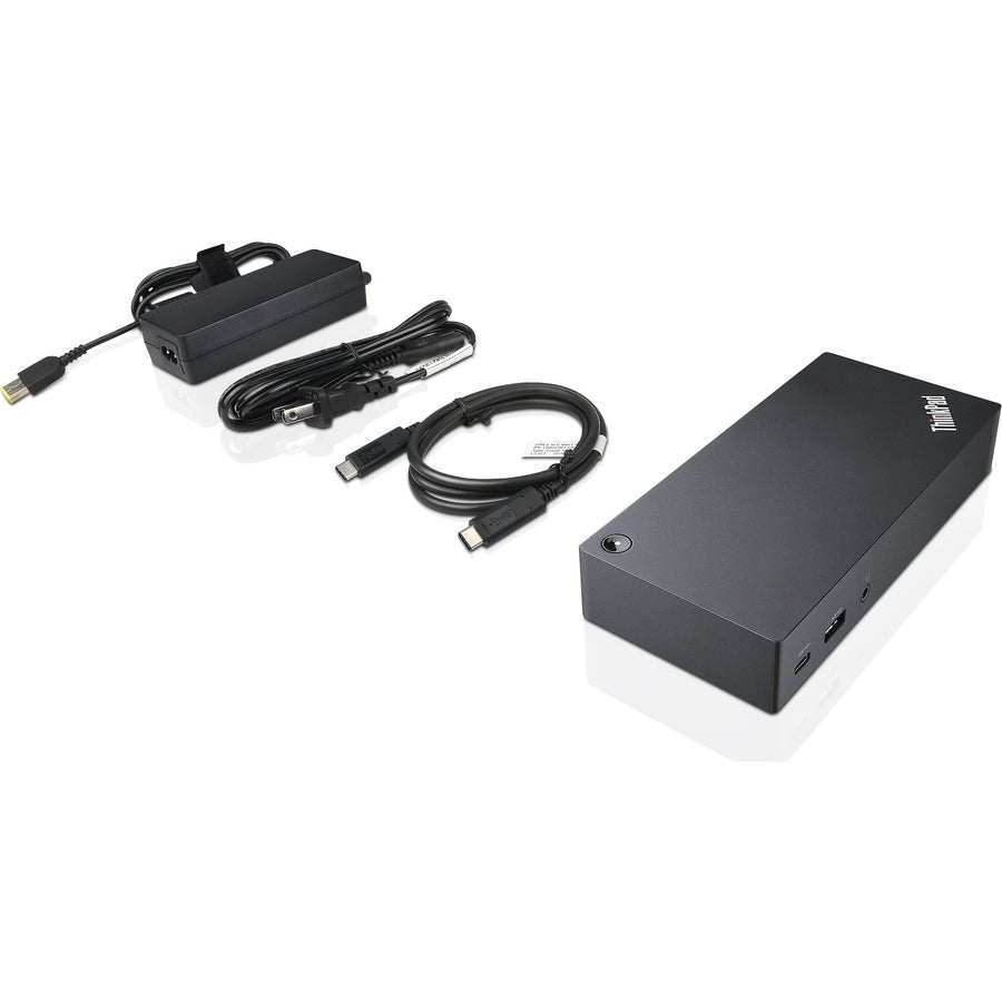 Lenovo - IMSourcing Certified Pre-Owned Docking Station 40A90090US-RF