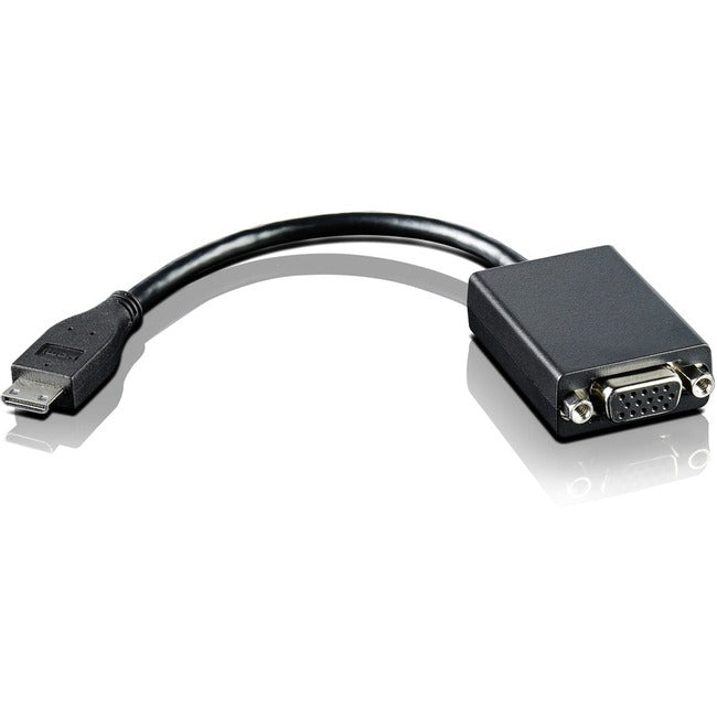 Lenovo - Open Source ThinkPad Mini-HDMI to VGA Adapter 4X90F33442