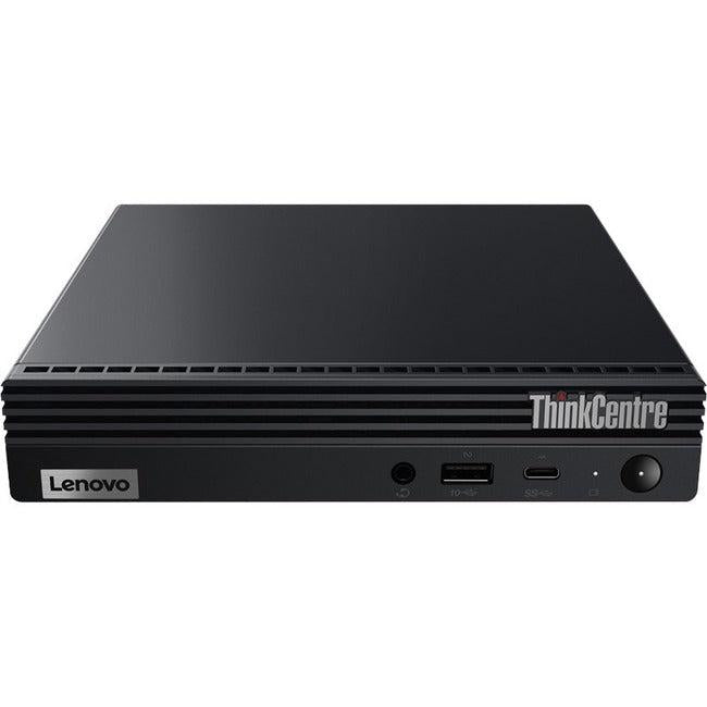 Lenovo ThinkCentre M60e 11LV004TUS Desktop Computer - Intel Core i5 10th Gen i5-1035G1 - 8 GB - 256 GB SSD - Tiny - Black