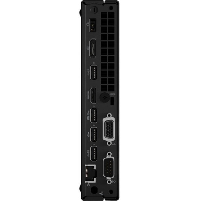 Lenovo ThinkCentre M60e 11LV008AUS Desktop Computer - Intel Core i3 10th Gen i3-1005G1 - 8 GB - 256 GB SSD - Tiny - Black