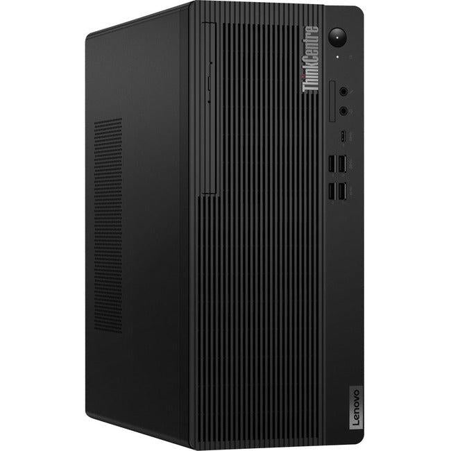 Lenovo ThinkCentre M80t 11CS002FUS Desktop Computer - Intel Core i5 10th Gen i5-10500 - vPro Technology - 8 GB - 256 GB SSD - Tower - Black