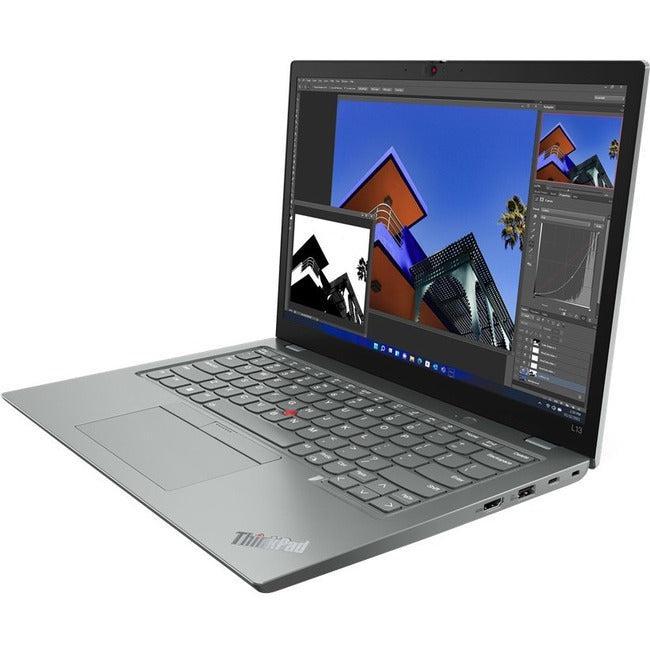 Lenovo ThinkPad L13 Gen 3 21B3003PUS 13.3 Notebook - WUXGA - Intel Core i5 12th Gen i5-1245U - vPro Technology - 8 GB - 256 GB SSD - English Keyboard - Storm Gray"