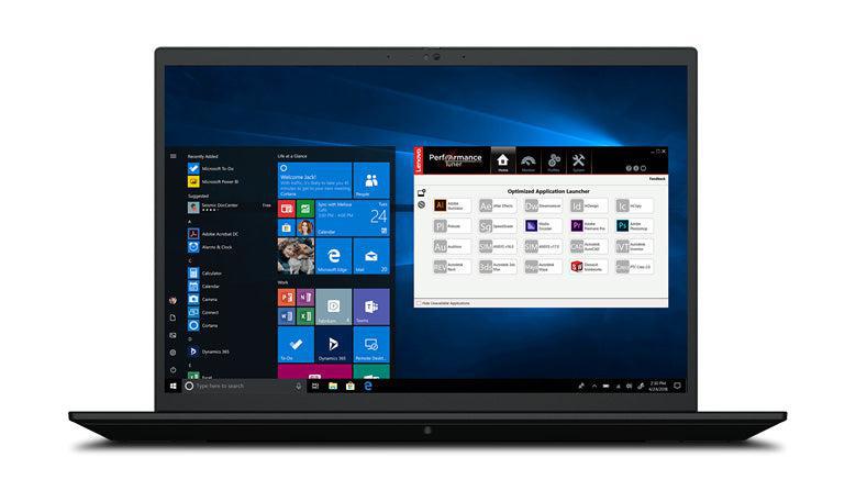 Lenovo Thinkpad P1 Gen 4 Mobile Workstation 40.6 Cm (16") Wqxga Intel® Core™ I7 32 Gb Ddr4-Sdram 1000 Gb Ssd Nvidia Rtx A2000 Wi-Fi 6 (802.11Ax) Windows 10 Pro Black