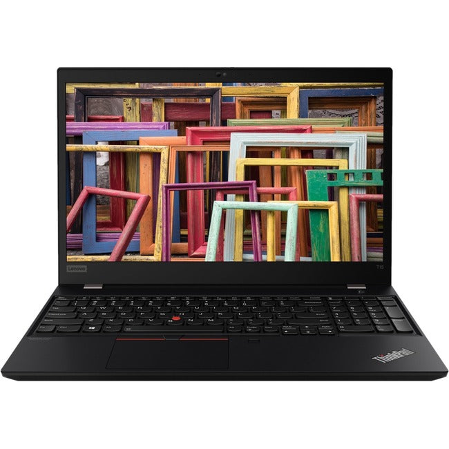 Lenovo ThinkPad T15 Gen 1 20S60029US 15.6 Notebook - Full HD - Intel Core i5 10th Gen i5-10210U - 8 GB - 256 GB SSD - English (US) Keyboard - Black"