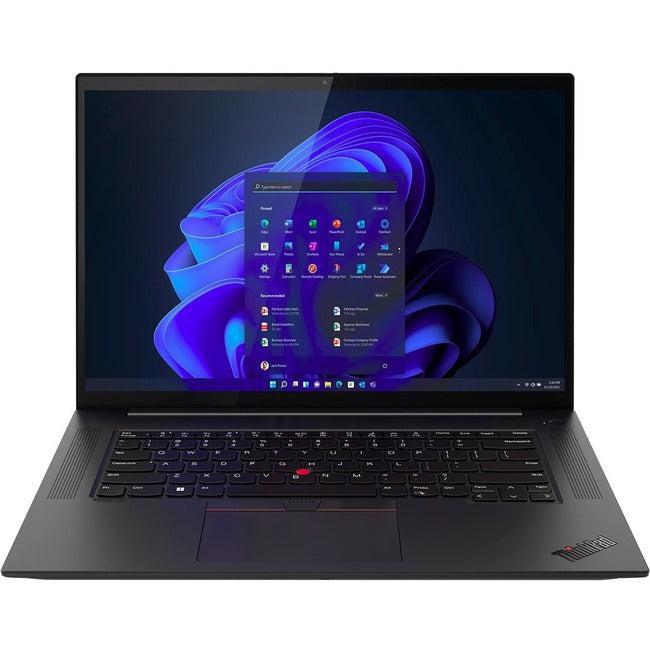 Lenovo Thinkpad X1 Extreme Gen 5 21De0049Us 16" Notebook - Wuxga - 1920 X 1200 - Intel Core I7 12Th Gen I7-12700H Tetradeca-Core (14 Core) 2.30 Ghz - 16 Gb Total Ram - 512 Gb Ssd - Black Paint