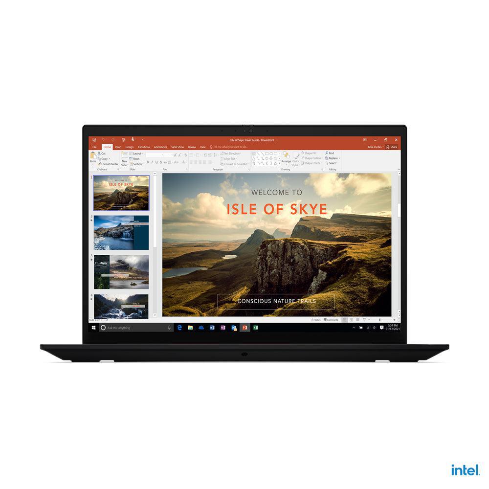 Lenovo Thinkpad X1 Extreme Notebook 40.6 Cm (16") Intel® Core™ I9 32 Gb Ddr4-Sdram 512 Gb Ssd Nvidia Geforce Rtx 3080 Wi-Fi 6E (802.11Ax) Windows 10 Pro Black