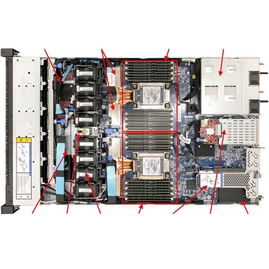 Lenovo ThinkSystem SR630 V2 1U Rack Server - Intel Xeon Silver 4314 2.40GHz, 32GB RAM, SATA/600 & 12Gb/s SAS Controller