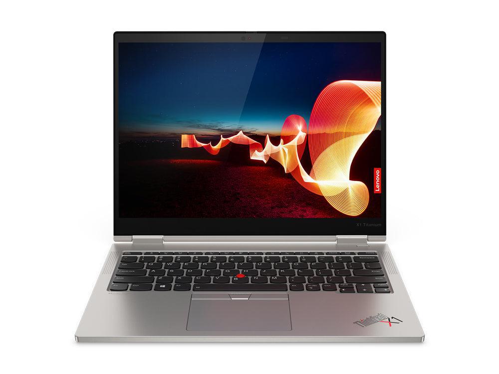 Lenovo Thinkpad X1 Titanium Yoga Hybrid (2-In-1) 34.3 Cm (13.5") Touchscreen Quad Hd Intel® Core™ I5 16 Gb Lpddr4X-Sdram 256 Gb Ssd Wi-Fi 6 (802.11Ax) Windows 10 Pro 20Qa000Mus