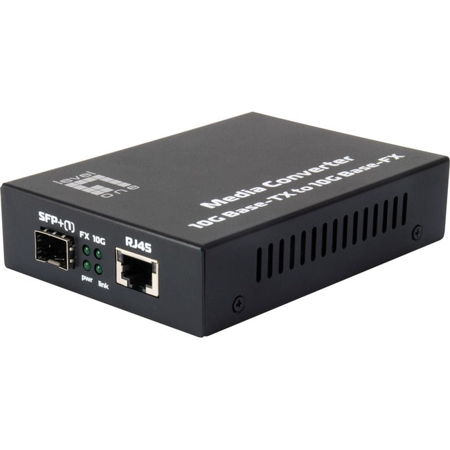 LevelOne RJ45 to SFP+ 10-Gigabit Media Converter GVT-0500
