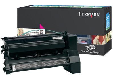Lexmark C780, C782 Magenta High Yield Return Program Print Cartridge Toner Cartridge Original