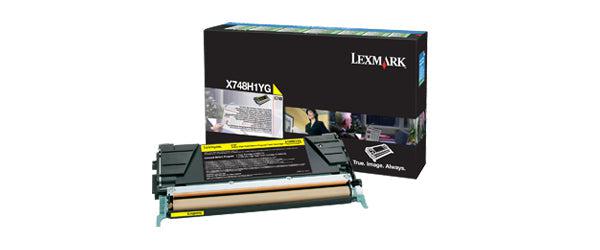 Lexmark X748H1Yg Toner Cartridge 1 Pc(S) Original Yellow