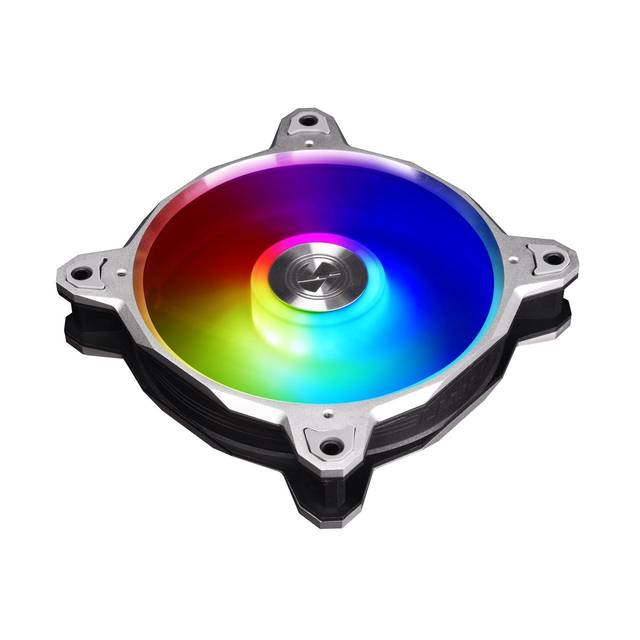 Lian Li Boralite Series Rgb Bora Digital Sliver 120Mm Fan (3Pcs, Silver)