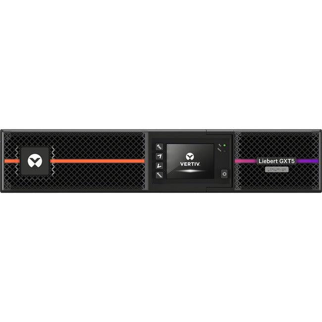 Lithium-Ion Online UPS - Vertiv Liebert GXT5 Smart UPS Battery Backup | TechSoft GXT5LI-1500LVRT2UXL
