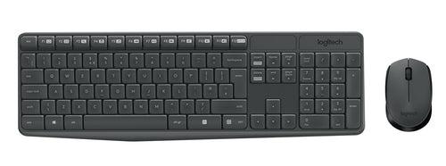 Logitech Mk235 Keyboard Rf Wireless Qwerty Grey