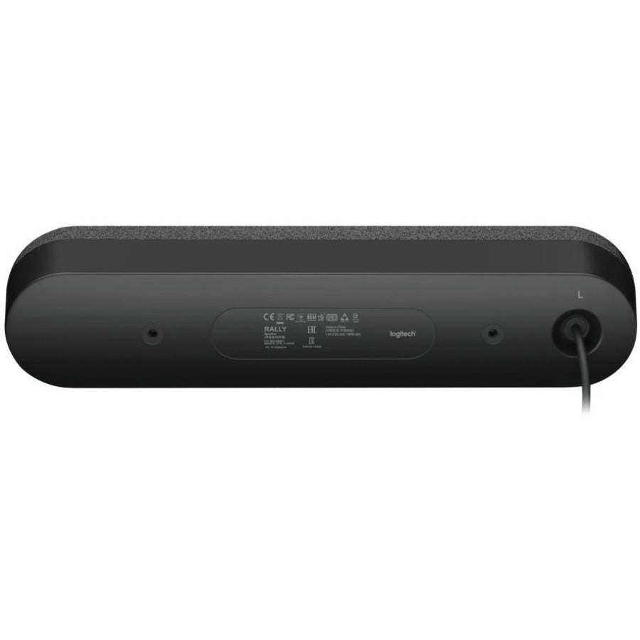 Logitech Rally Speaker, A Second Speaker For The Rally Ultra-Hd Conferencecam Graphite Wired