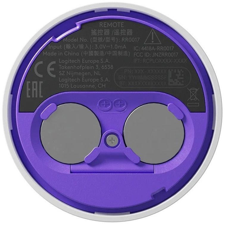 Logitech Share Button Remote Control White