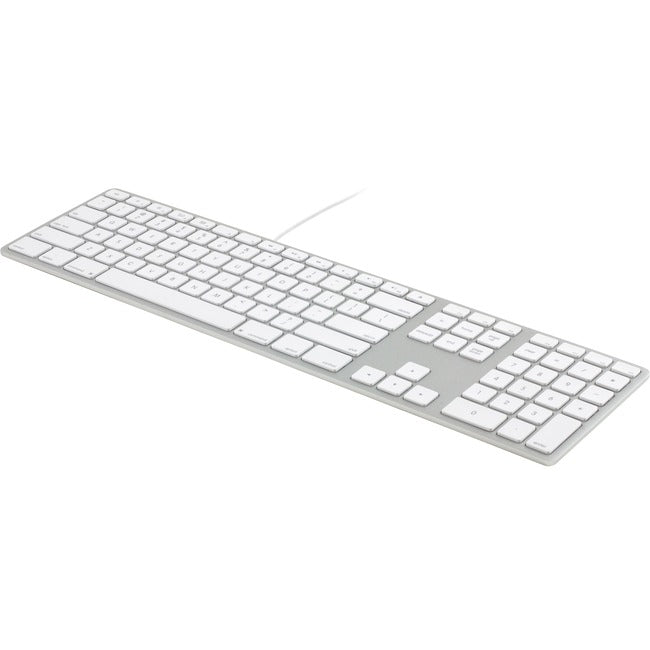 Matias Wired Aluminum Keyboard W/ Numeric Keypad For Mac Silver