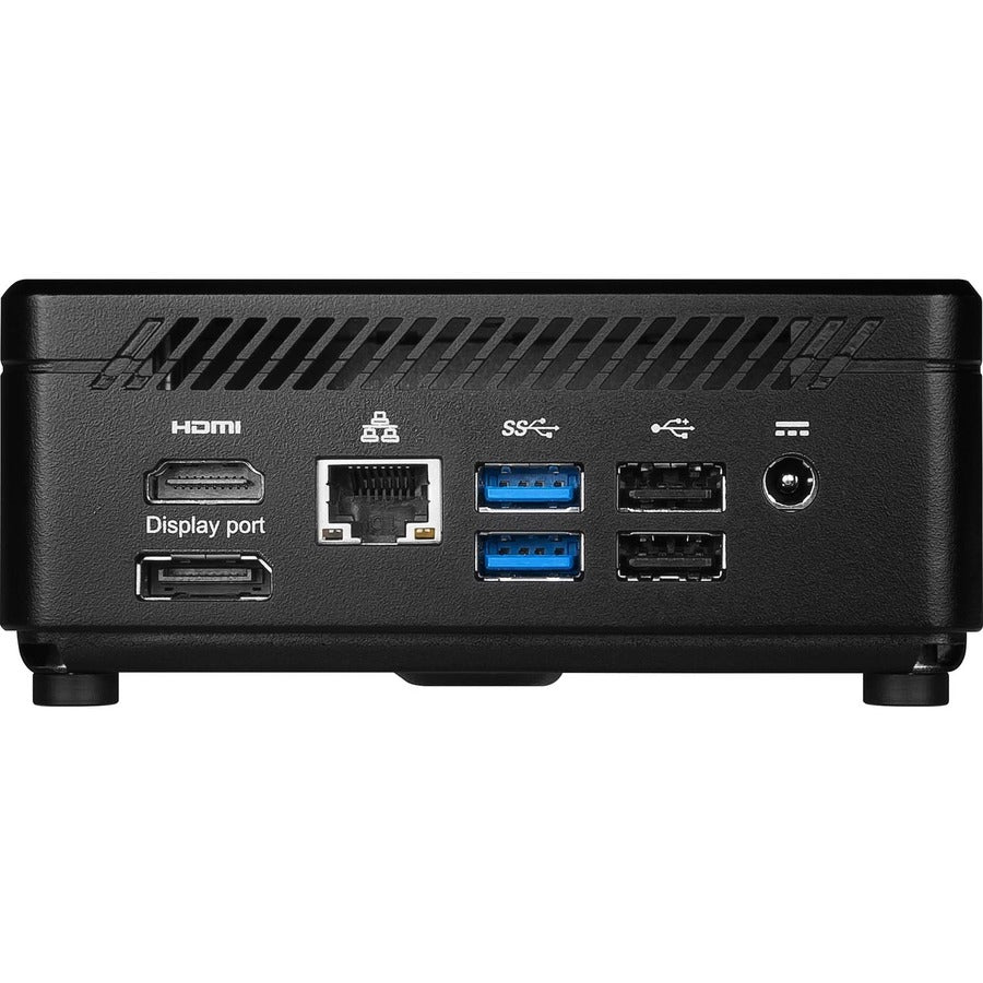 MSI Cubi 5 Cubi 5 10M-442US Desktop Computer - Intel Core i3 10th Gen i3-10110U - 8 GB - 256 GB SSD - Black CU510M442