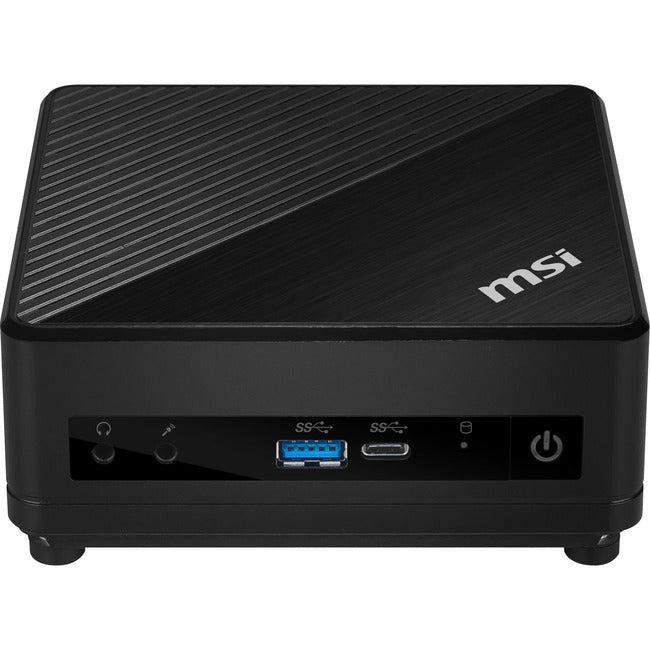 MSI Cubi 5 Cubi 5 10M-442US Desktop Computer - Intel Core i3 10th Gen i3-10110U - 8 GB - 256 GB SSD - Black CU510M442