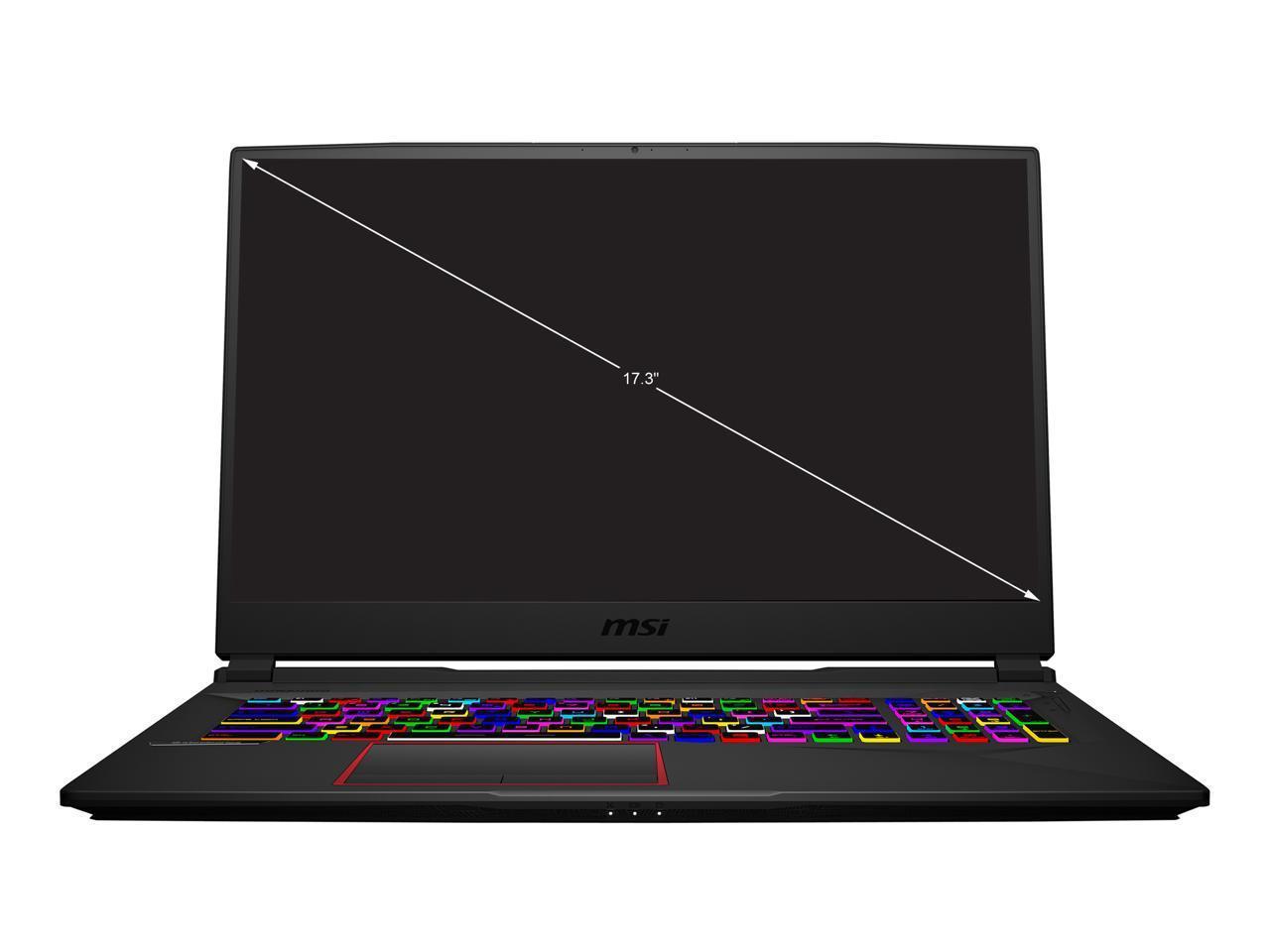 Msi Ge75 Raider 10Se-482 17.3 Inch Intel Core I7-10750H 2.6-5.0Ghz/ 16Gb (8Gb*2) Ddr4/ 512Gb Nvme
