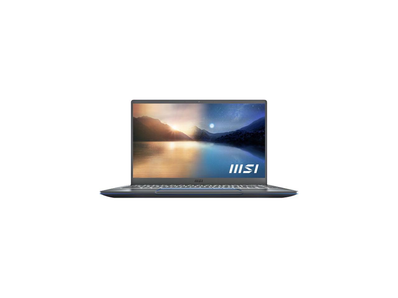 Msi Laptop Prestige 14 Evo A11M-220 Intel Core I7 11Th Gen 1185G7 (3.00Ghz) 16 Gb Lpddr4X Memory 512