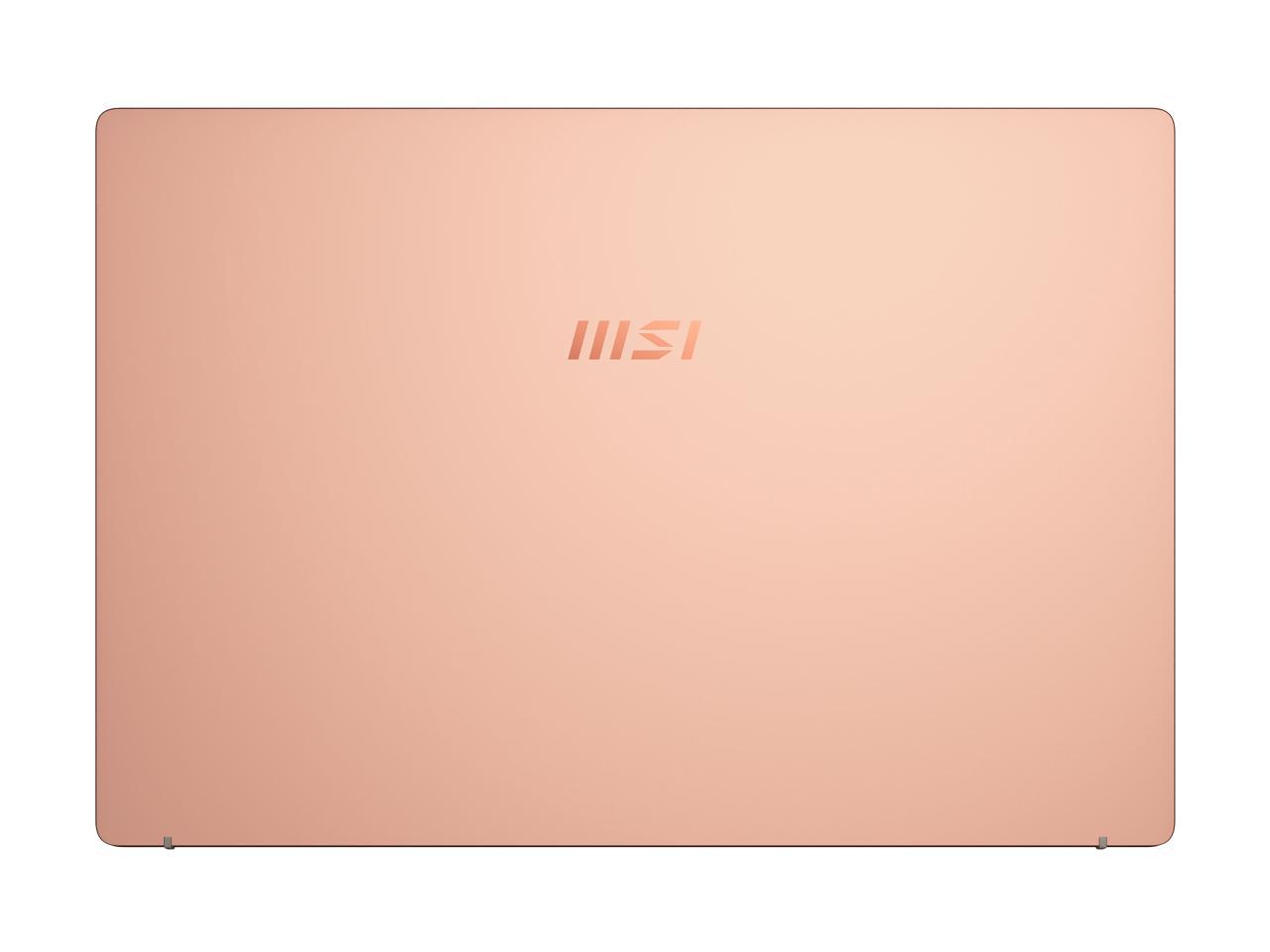Msi Modern 14 B11Mo-242 14 Inch Intel Core I7-1165G7 0.9 - 4.2Ghz/ 8Gb Ddr4/ 512Gb Nvme Ssd/ Intel Iris Xe/ Usb3.2/ Windows 10 Laptop (Beige Mousse)