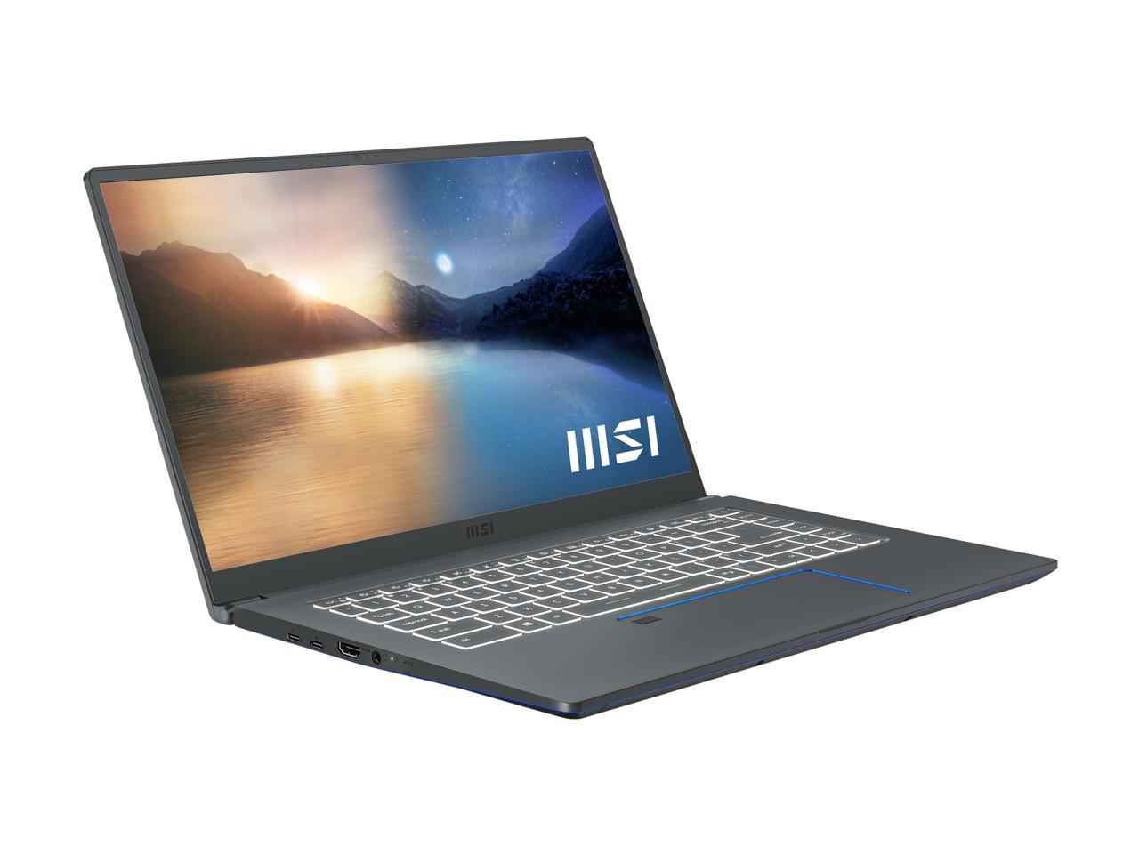 Msi Modern 15 A11Mu-652 15.6 Inch Intel Core I7-1195G7 2.9-5.0Ghz/ 8Gb Ddr4/ 1Tb Nvme Ssd/ Intel Iris Xe/ Usb3.2/ Windows 10 Laptop (Carbon Gray)