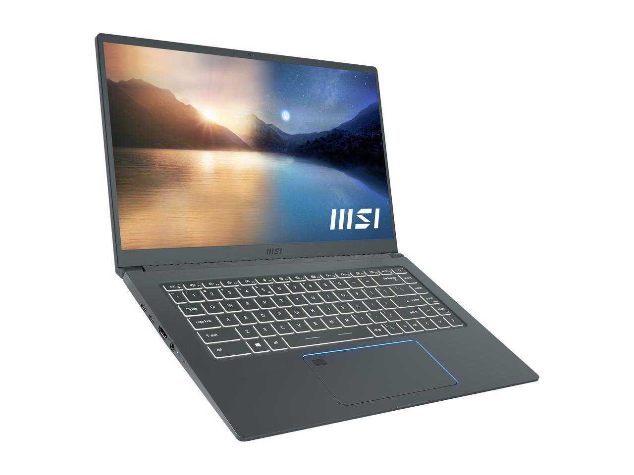 Msi Modern 15 A11Mu-652 15.6 Inch Intel Core I7-1195G7 2.9-5.0Ghz/ 8Gb Ddr4/ 1Tb Nvme Ssd/ Intel Iris Xe/ Usb3.2/ Windows 10 Laptop (Carbon Gray)