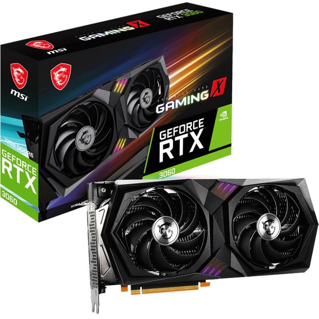 MSI NVIDIA GeForce RTX 3060 Graphic Card - 12 GB GDDR6 G3060GX12