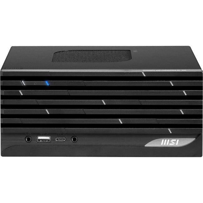 MSI PRO DP20ZA 5M Pro DP20ZA 5M-062US Desktop Computer - AMD Ryzen 3 5300G - 8 GB - 250 GB SSD - Small Form Factor - Black PRDP20ZA5M062