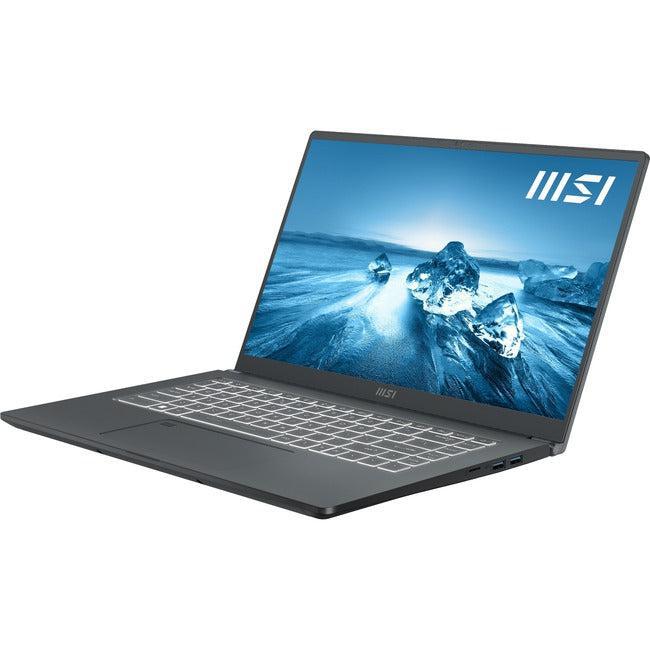 Msi Prestige 15 Prestige 15 A12Ud-005 15.6" Notebook - Full Hd - 1920 X 1080 - Intel Core I7 12Th Gen I7-1260P 1.50 Ghz - 16 Gb Total Ram - 512 Gb Ssd - Carbon Gray