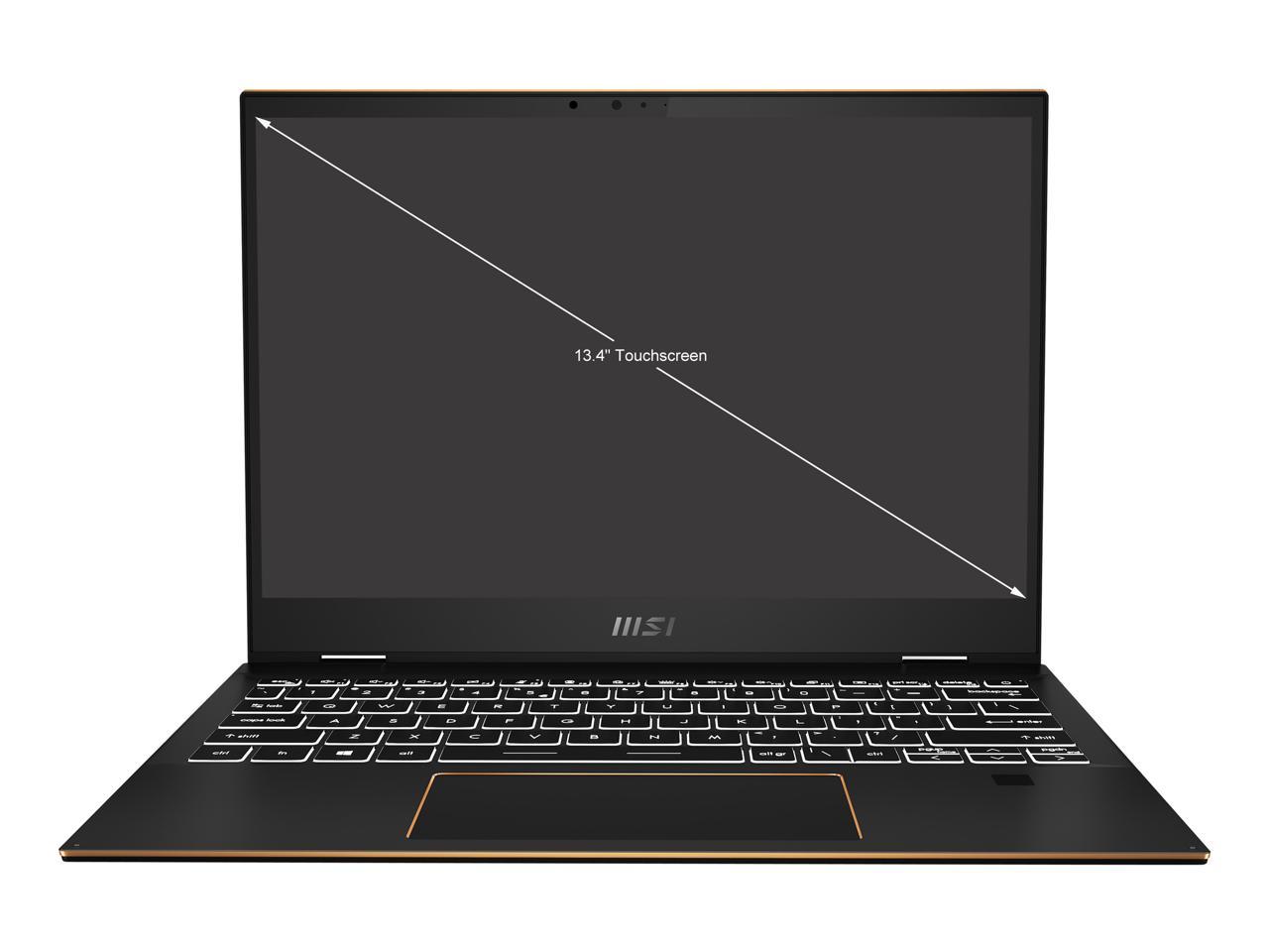 Msi Summit E13Flipevo A11Mt-223 13.4 Inch Intel Core I7-1195G7 2.9-5.0Ghz/ 16Gb Lpddr4X-4267/