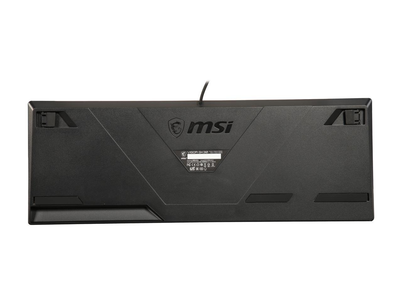 Msi Vigor Gk30 Usb 2.0 Gaming Keyboard